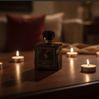 Bazora Naughty Mist unisex perfume spray bottle, 100ml, showcasing sleek design and long-lasting fragrance.