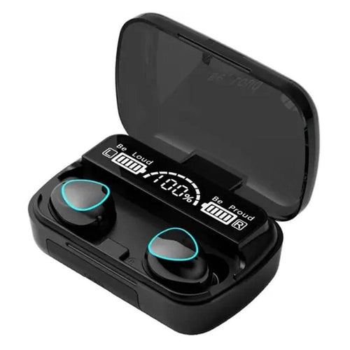M10 TWS Bluetooth 5.3 Earbuds | LED Display | Wireless Earphones with Microphone - Bazora